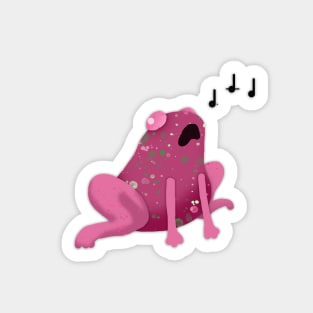 Raspberry Frog Sticker